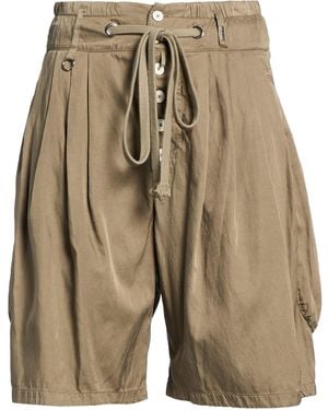 High Shorts & Bermuda Shorts - Natural