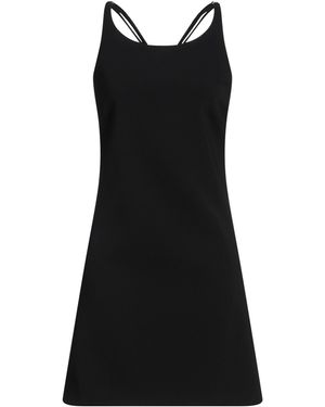 Maje Mini Dress Polyester, Elastane - Black