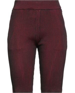 Gcds Burgundy Shorts & Bermuda Shorts Polyester - Purple