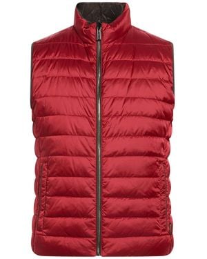 Moorer Veste Sans Manches - Rouge