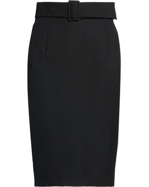 Marella Midi Skirt Polyester, Viscose, Elastane - Black