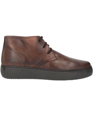 Calpierre Ankle Boots Leather - Brown