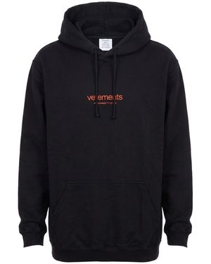 Vetements Sweatshirt Cotton, Polyester - Blue