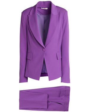 Kontatto Suit Polyester, Elastane - Purple