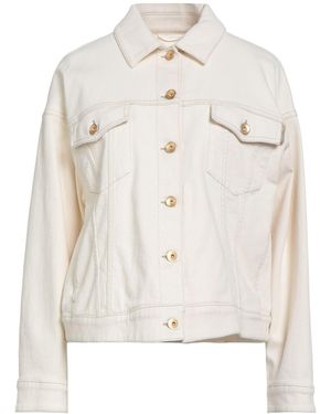 Brunello Cucinelli Jeansjacke/-Mantel - Weiß
