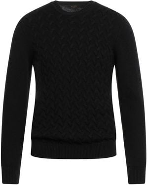 Moorer Pullover - Schwarz