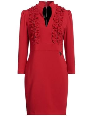 REVISE CONCEPT Mini Dress Polyester, Elastane - Red