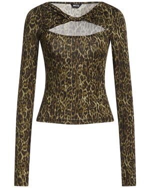 Just Cavalli Military Top Viscose, Elastane - Green