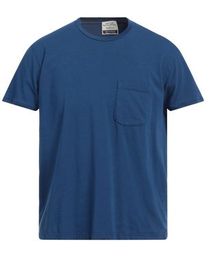 Heritage T-Shirt Cotton, Elastane - Blue