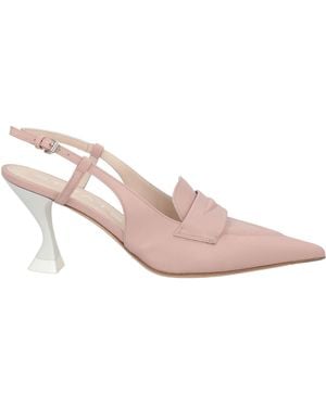 Strategia Antique Rose Court Shoes Leather - Pink