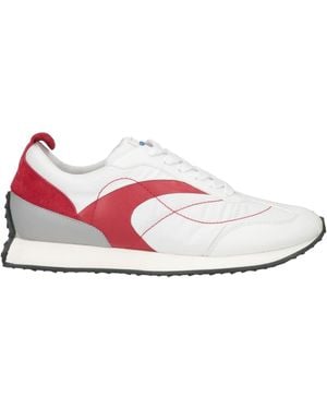 STREIM Sneakers Leather, Textile Fibers - White