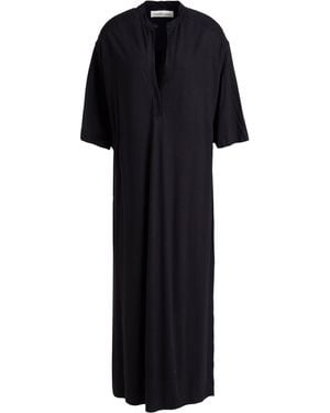 Lamberto Losani Midi-Kleid - Schwarz