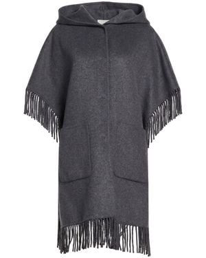 ViCOLO Charcoal Cape Wool, Polyester - Gray