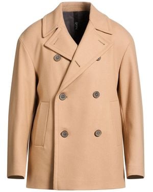 Hevò Coat Virgin Wool, Polyamide - Natural