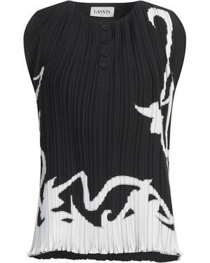 Lanvin Top Polyester - Black
