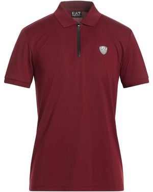 EA7 Polo Shirts - Red