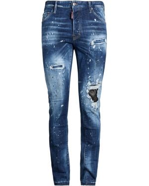 DSquared² Jeans Cotton, Polyester, Elastane - Blue