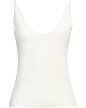 Thom Krom Tank Top Cotton, Modal, Elastane - White
