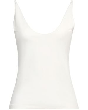 Thom Krom Tank Top Cotton, Modal, Elastane - White