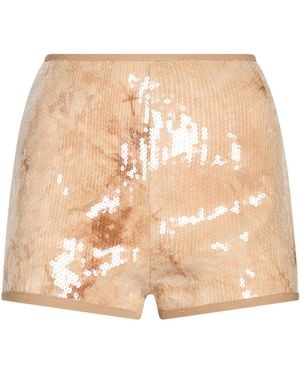 WEILI ZHENG Shorts & Bermuda Shorts - Natural