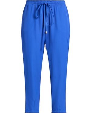 LANACAPRINA Pants Polyester, Elastane - Blue