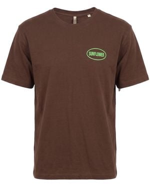 sunflower T-Shirt Cotton - Brown