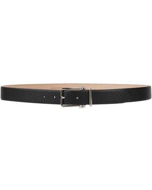 McQueen Belt Leather - Black