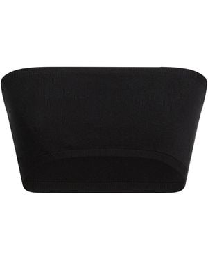 Max Mara Top Cotton, Polyamide, Polyester, Elastane - Black
