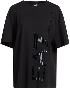 EA7 T-Shirts - Black