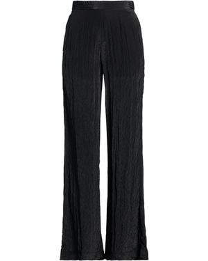 forte_forte Trousers Viscose, Polyamide - Black
