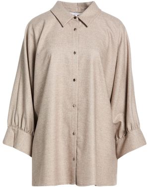 Xandres Sand Shirt Polyester, Viscose, Elastane - Natural