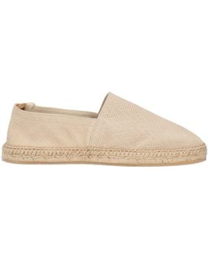 Eleventy Ivory Espadrilles Leather - Natural