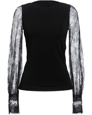 Plein Sud Top Viscose, Elastane - Black