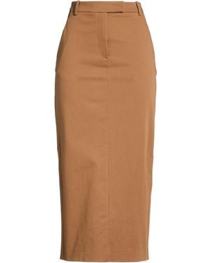 Alysi Midi Skirts - Brown