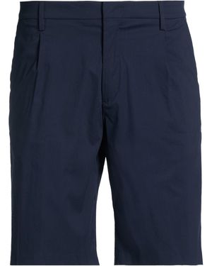 K-Way Shorts & Bermuda Shorts Cotton, Polyamide, Elastane - Blue