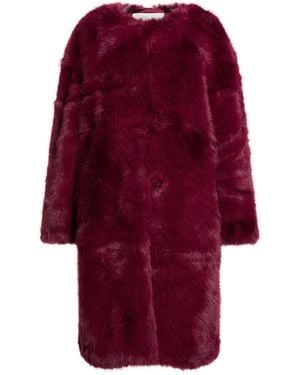 Silvian Heach Shearling- & Kunstfell - Rot
