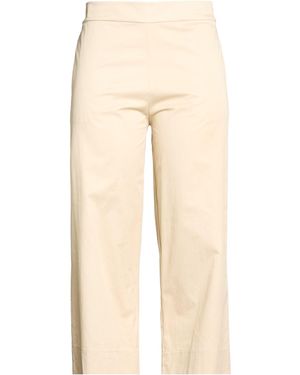 Alpha Studio Pants Cotton, Elastane - Natural
