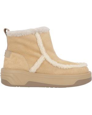 Bogner Sand Ankle Boots Leather - Natural