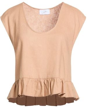 Soallure Sand Top Linen, Viscose - Pink