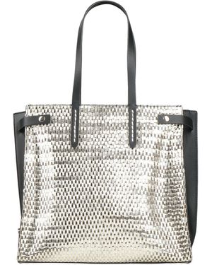 Manila Grace Borsa A Mano - Bianco