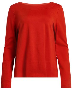 Liviana Conti Top Viscose, Polyamide, Elastane - Red