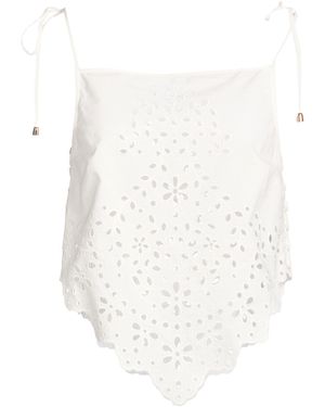 Self-Portrait Top - White
