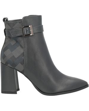 Cerruti 1881 Ankle Boots Cow Leather, Pvc - Grey