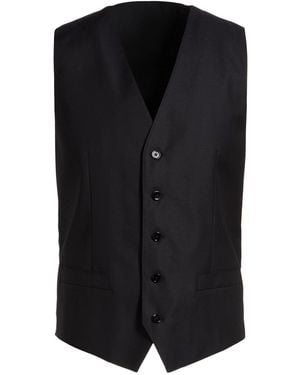 Dolce & Gabbana Tailored Vests - Black