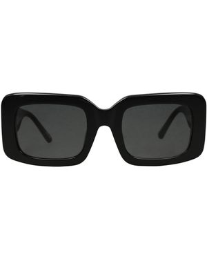 The Attico x Linda Farrow Sunglasses - Black