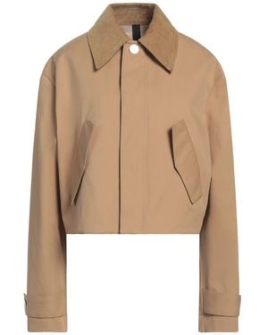 Ami Paris Camel Jacket Cotton - Natural