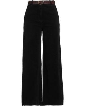 Motel Trousers Cotton, Elastane - Black