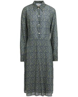 Massimo Alba Midnight Midi Dress Cotton, Cashmere - Gray
