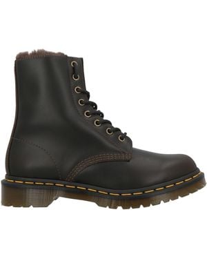 Dr. Martens Botines De Caña Alta - Negro