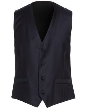 Lardini Tailored Vest Wool - Blue